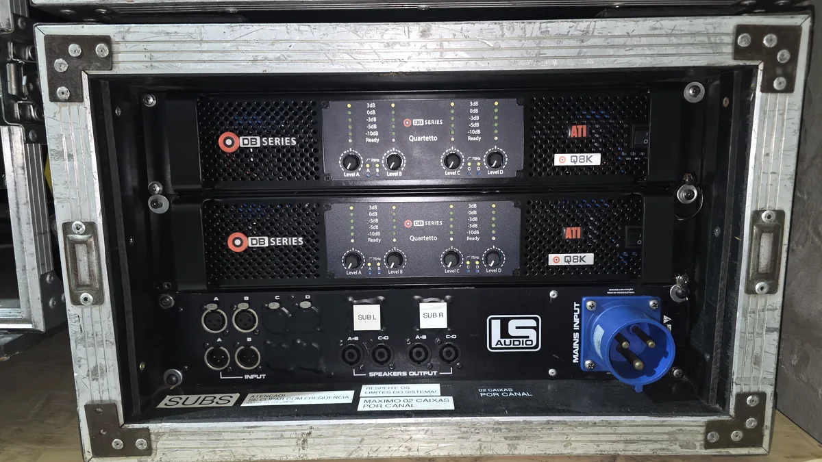 dB Technologies Q8K Sistema de PA Ativo Usado à Venda - FBS Sonorização