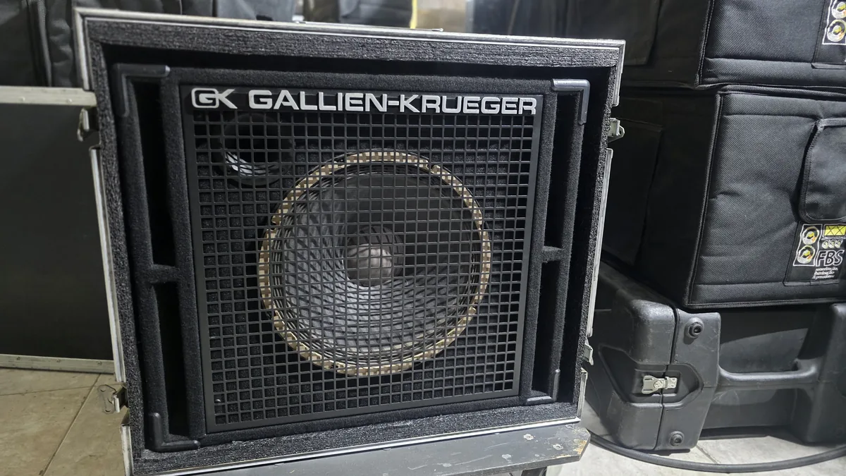 Gallien-Krueger 115RBH Caixa 1x15 de Baixo Usada à Venda - FBS Sonorização