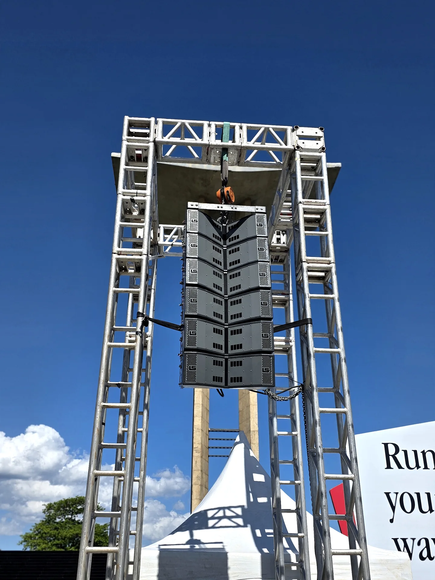 Sistema de PA Line Array LS Audio Completo Usado à Venda