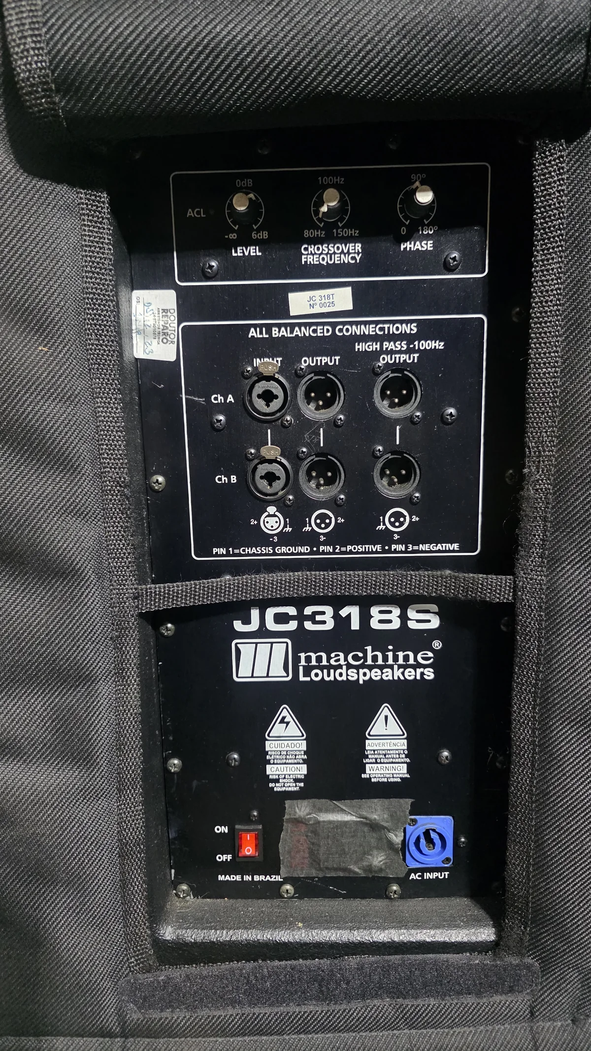 Sub Ativo Machine 18 Polegadas Usado à Venda - FBS Sonorização